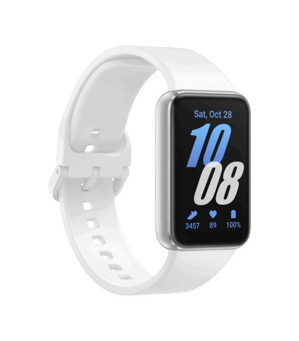 Montre connectée Samsung Galaxy Fit3 - Blanc (SM-R390NZSAMEA)