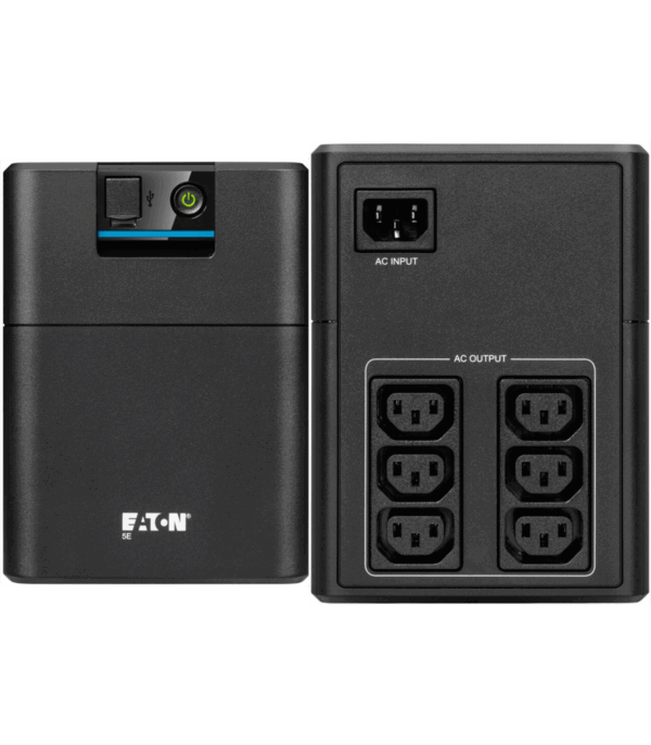 Onduleur Line-interactive Eaton 5E Gen2  USB - 660 W / 1200 VA - 6 prises C13 (5E1200UI)