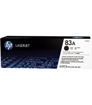 Pack de 2 toners HP 83A Noir LaserJet originale - CF283AF