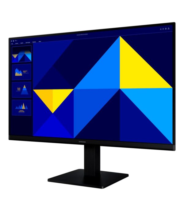 Samsung – Écran 24'' Full HD IPS, 100Hz, HDMI/VGA, Design Fin et Moderne (LS24D300GAUXEN)