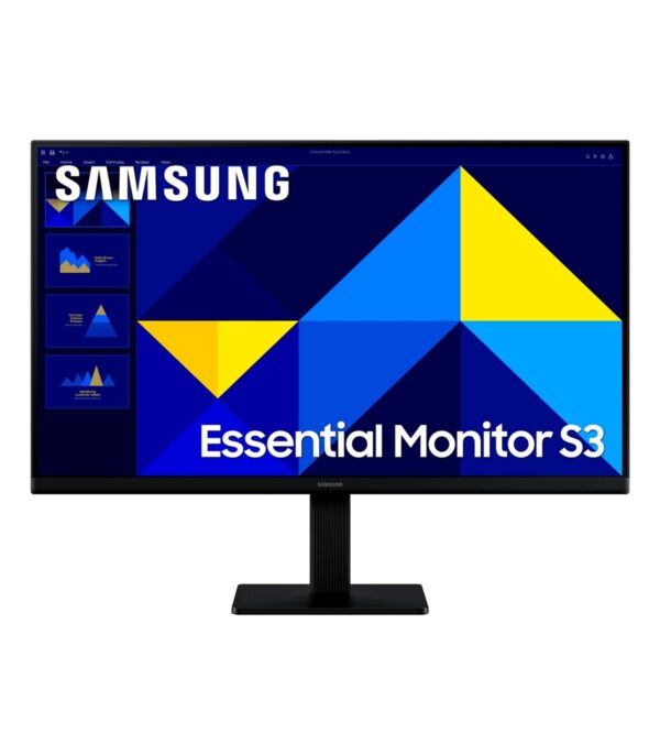 Samsung – Écran 24'' Full HD IPS, 100Hz, HDMI/VGA, Design Fin et Moderne (LS24D300GAUXEN)