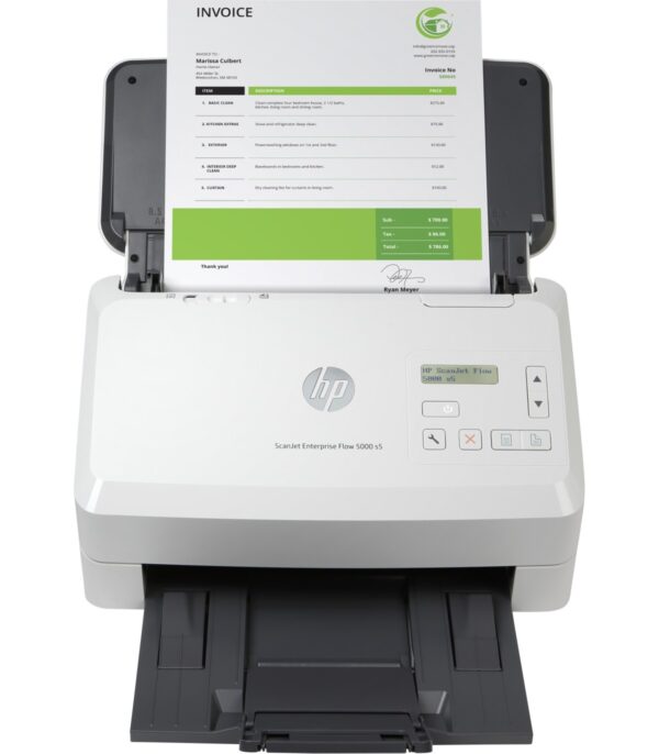 scanner-hp-scanjet-enterprise-flow-5000-s5-6fw09a-9 Scanner HP ScanJet Enterprise Flow 5000 s5 - (6FW09A)
