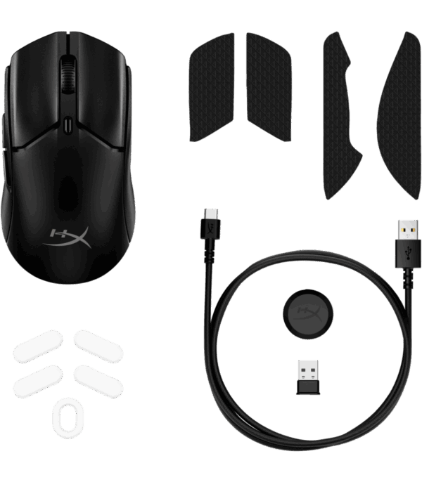 Souris gamer sans fil HyperX Pulsefire Haste 2 Mini (7D388AA)