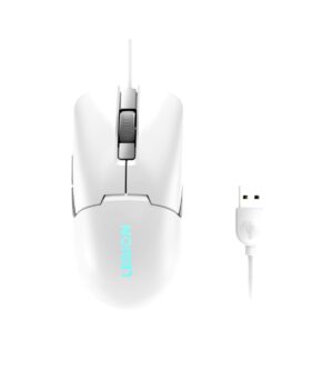 Souris Gaming Lenovo Legion M300s RGB 8000 DPI – Glacier White (GY51H47351)