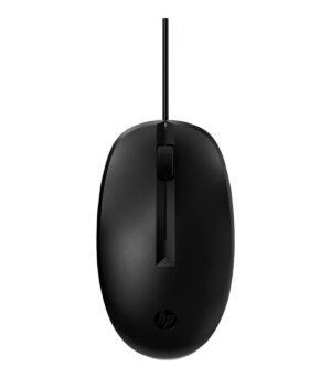 Souris HP 128 Filaire Laser USB, 1200 DPI, Noire – (265D9AA)