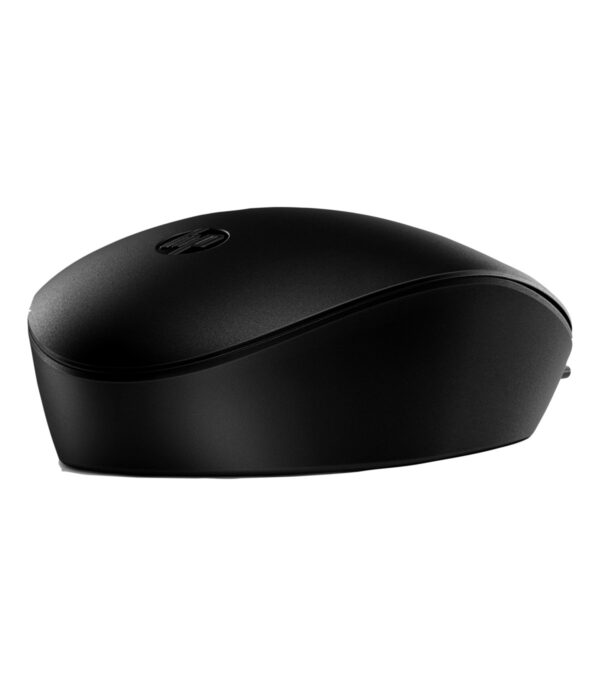 Souris HP 128 Filaire Laser USB, 1200 DPI, Noire – (265D9AA)
