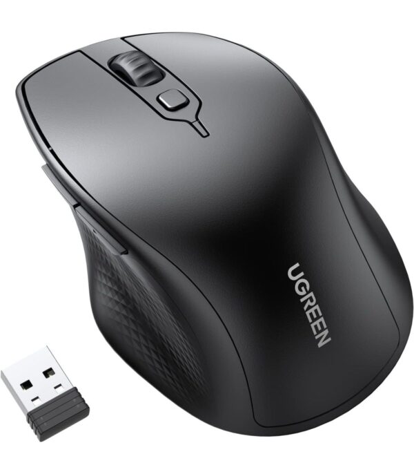 souris-sans-fil-bluetooth-ugreen-silencieuse-ergonomique-24ghz-90395-9 Souris sans fil Bluetooth Ugreen Silencieuse Ergonomique 2,4GHz (90395)