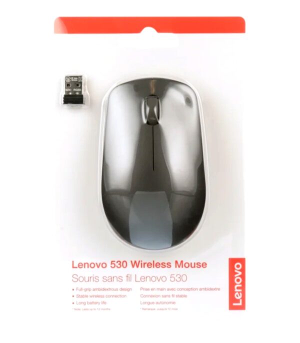 souris-sans-fil-lenovo-530-ambidextre-24-ghz-capteur-1200-dpi-graphite-gy50z49089-7 Souris sans fil Lenovo 530 – ambidextre 2.4 GHz, capteur 1200 DPI, graphite (GY50Z49089)