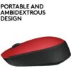 souris-sans-fil-logitech-m171-910-004641-13 Logitech M171 Souris sans fil Rouge - 910-004641