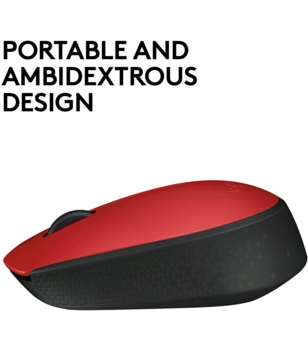 souris-sans-fil-logitech-m171-910-004641-13 Logitech M171 Souris sans fil Rouge - 910-004641