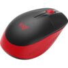 Logitech M190 Souris sans fil Rouge (910-005908)