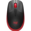 Logitech M190 Souris sans fil Rouge (910-005908)