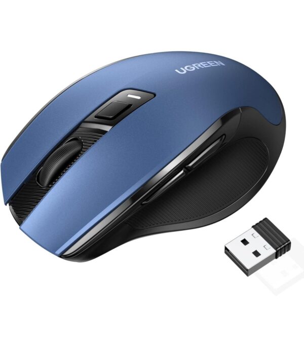 souris-sans-fil-ugreen-design-ergonomique-24-blue-15064-9 Souris sans fil Ugreen Design Ergonomique 2.4 - Blue (15064)