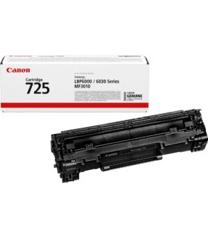 Toner Laser Original Canon 725 Black - 3484B002AA