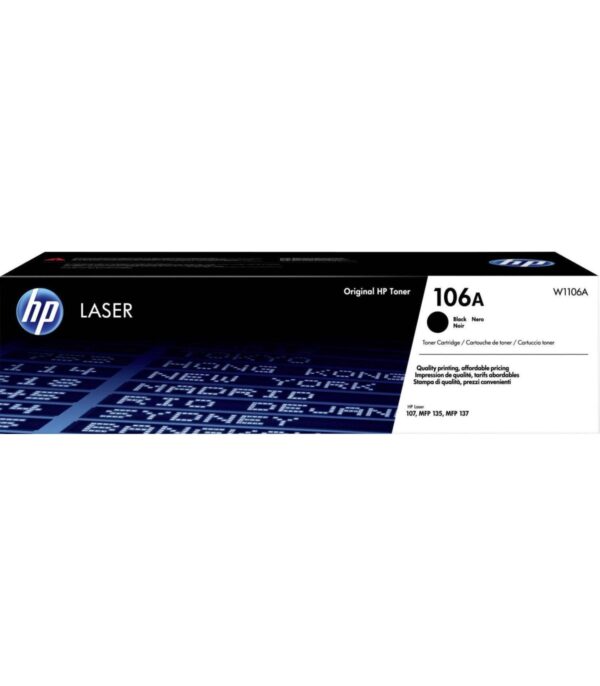 toner-laserjet-original-hp-106a-black-w1106a-3 HP 106A Noir Toner Laser Original - W1106A