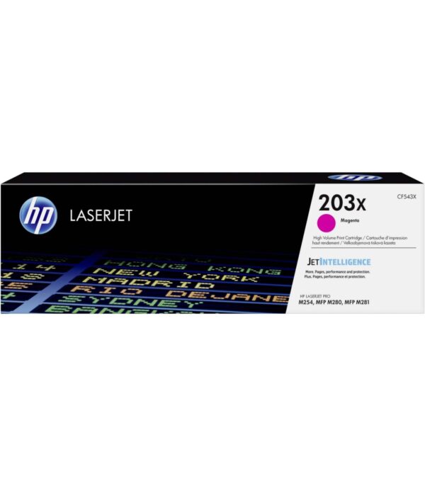 HP 203X Magenta Toner Laser Original - CF543X