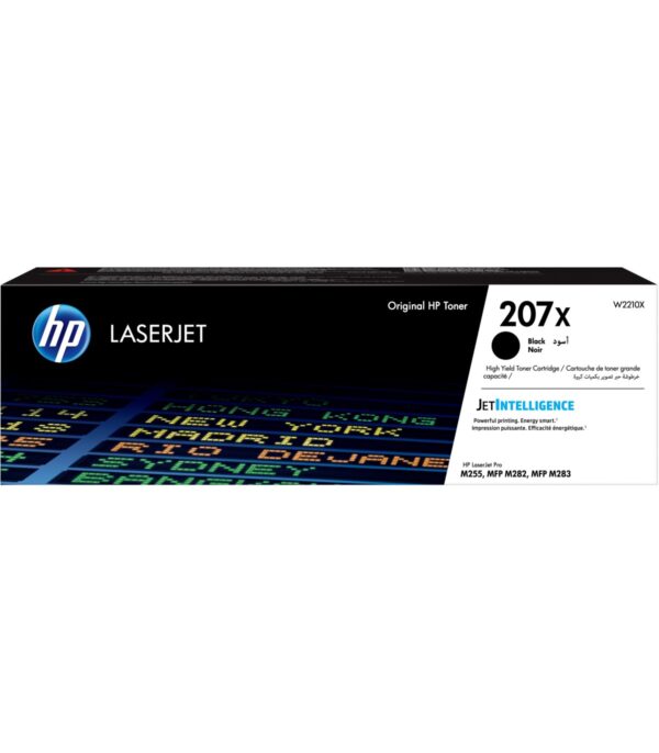Toner Laser Original HP 207X Black - W2210X
