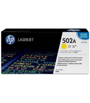 toner-laserjet-original-hp-502a-yellow-q6472a-1 HP 502A jaune Toner Laser Original - Q6472A