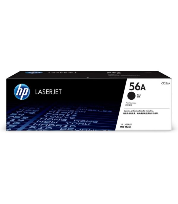 toner-laserjet-original-hp-56a-black-cf256a-2 HP 56A Noir Toner Laser Original - CF256A