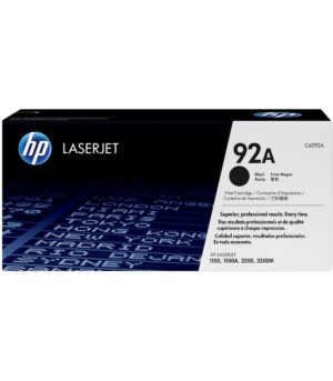 HP 92A Noir Toner Laser Original - C4092A